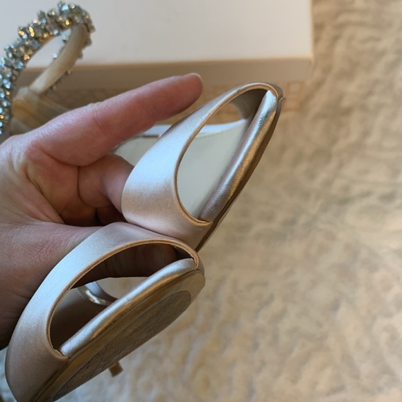 Badgley Mischka Jewel Rose Gold Genevieve Size 8.5 - Picture 8 of 12